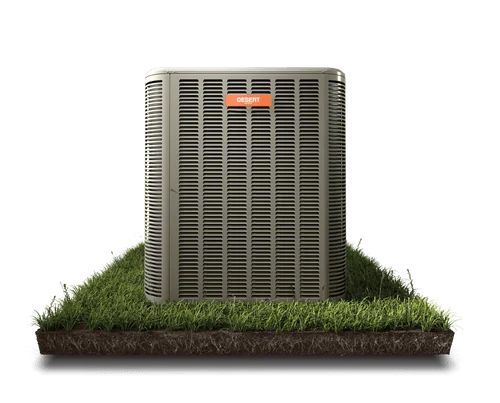 Frosty Desert air conditioner on a grass platform